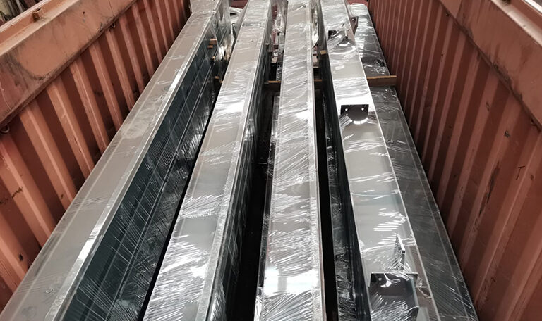 How Are Steel Structures Shipped in International Projects?